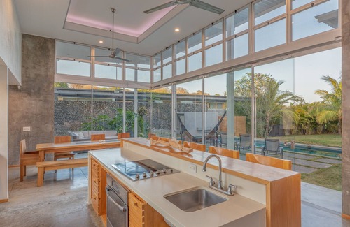 Playa Guiones Villa | Spacious Modern Home w/pool in gated community