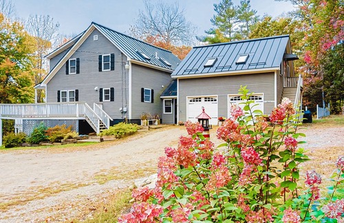 Searsport House | Spacious Multi-Level Home w/Free WiFi, Private Pool, Deck, Firepit, Patio, W/D