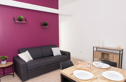 Tourcoing Apartment | Spacious new studio-Le velours royal