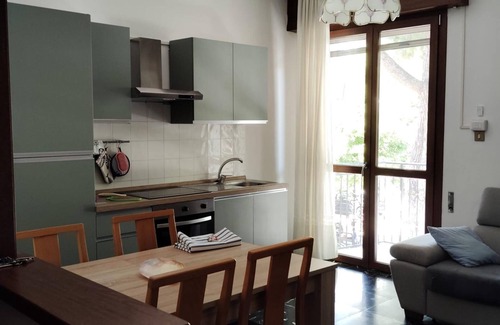 Porto Garibaldi Apartment | Spacious one-bedroom apartment with balcony steps from the harbor and beaches