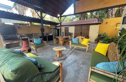 Loreto House | Spacious Palapa half a block of waterfront.