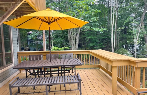 Pocono Lake House | Spacious Pocono Lakefront Retreat w/Amenities