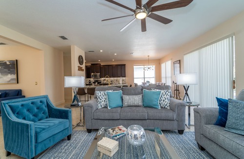 Highlands Reserve House | Spacious Pool Home in Golfing Community With Game Room