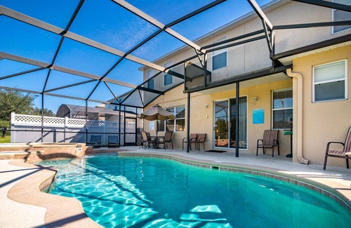 Legacy Park House | Spacious Pool Home with Games Room Overlooking Conservation Close to WDW