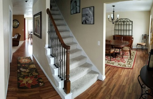 Neenah House | Spacious private home with quick access to EAA