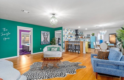 Johnson City House | Spacious Ranch Getaway With Hot Tub & Pool