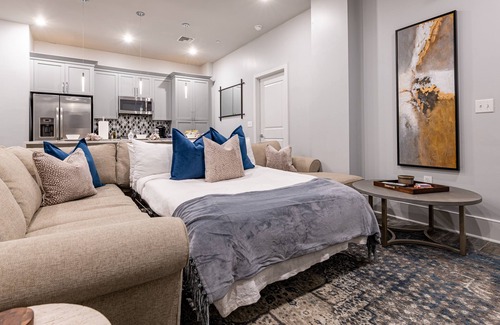 Central Business District Condo | SPACIOUS | SKYLIGHT | NO WINDOWS IN ROOMS! PERFECT FOR SLEEPING AFTER A NIGHT OUT! | The Abita
