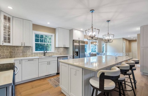 Village of Southampton House | Spacious Southampton Home Minutes to Town, Private Pool, Perfect for Families