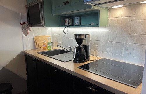 Crest-Voland Apartment | Spacious studio with terrace and mountain views