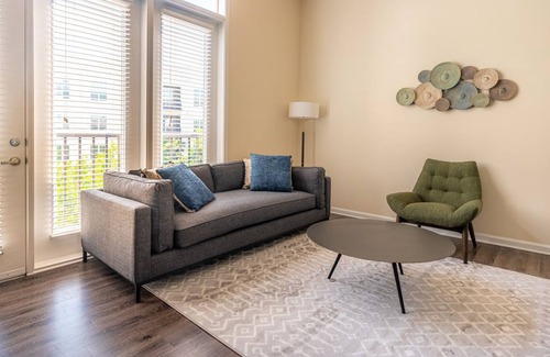 Durham Apartment | Spacious Studio with Workspace and Pool Access