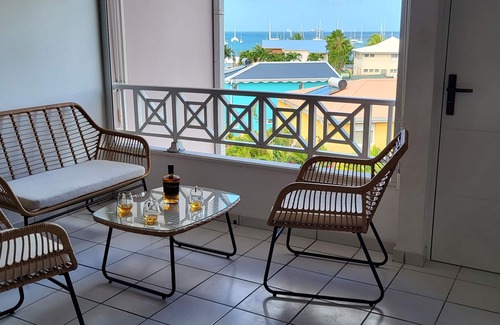 Pointe du Bout Apartment | Spacious T2 facing Anse Mitan beach 3 ILETS