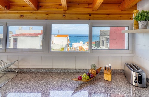 Garachico Ski Chalet | Spacious Terrace House w/Ocean view, 100m to the beach