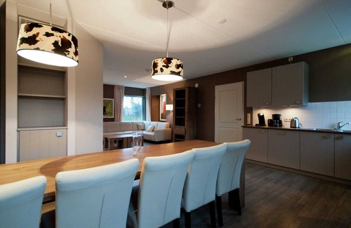 De Cocksdorp Villa | Spacious villa with deco fireplace on Texel