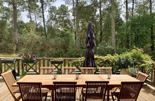 Moliets-et-Maa Villa | SPACIOUS VILLA 10 PEOPLE WITH HEATED SWIMMING POOL , WIFI, BIKES