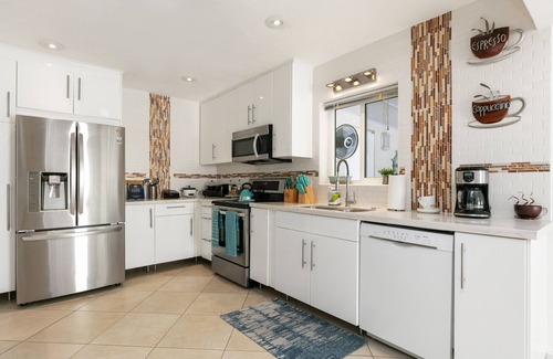 Poinsettia Heights House | Spacious Villa w/pool 1 mile from beach!