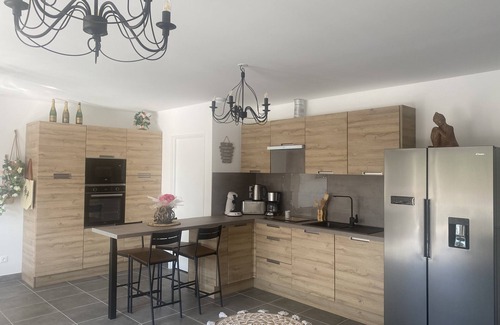 Ruoms Villa | Spacious villa with private heated pool and private pétanque court.