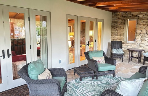 Coast Village House | Spacious! Walk to Coast Village/Butterfly Beach Pool, jacuzzi, bocce, ping pongn