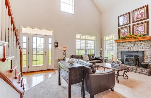 Warrensburg House | Spacious Warrensburg Getaway with Fireplace!