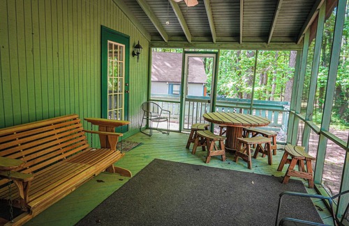 Pine Mountain Ski Chalet | Spacious wooded View chalet just miles from all local attractions!