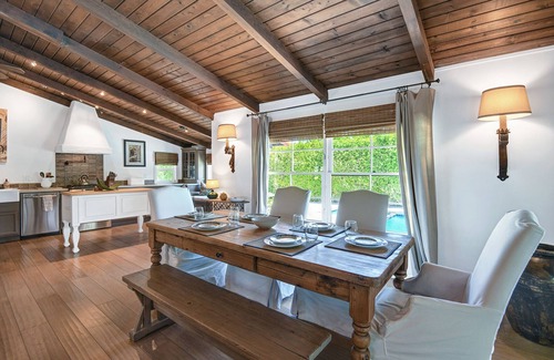 El Mirador House | Spanish-style, centrally located and pet-friendly home with pool near downtown