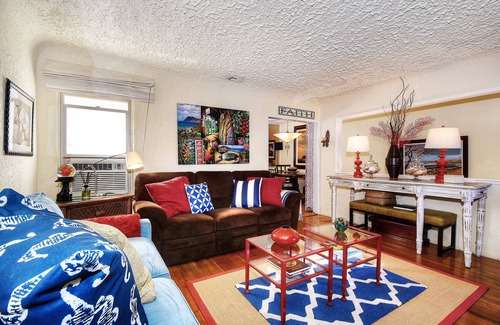 San Clemente House | Spanish-Style San Clemente Loft - King Bed, AC, Garage, Walk to North Beach