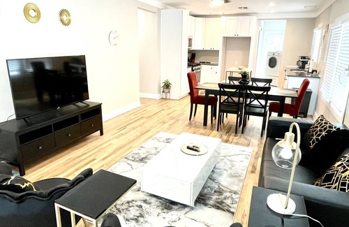 Near East Side House | Speakeasy themed house in trendy Dignowity Hill historic neighborhood
