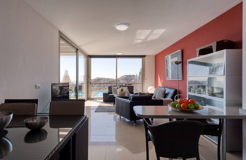 Salobre Villa | Spectacular villa with private pool, sea views, barbecue and relaxing environment