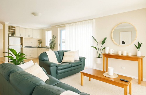 Halls Head House | Special - 20% off August stay Canal front retreat with pool, spa, jetty.