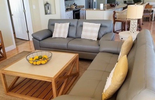 Thomas Drive Condo | Spectacular 3-bedroom; Wrap-around balcony; Gulf Front; Beach Set up Included!