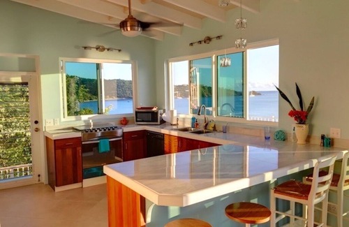 Johnson Bay Villa | Spectacular beachfront villa. Great SNORKELING, kayaking, sunrise & sunset views