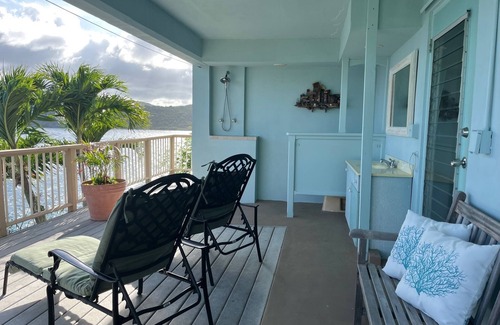 Johnson Bay Villa | Spectacular beachfront villa. Great SNORKELING, kayaking, sunrise & sunset views