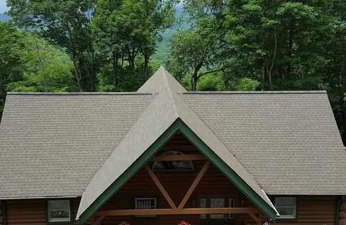 Wolf Laurel Cabin | Spectacular Mountain Sunsets With Long Range Views,Therapy Hot Tub