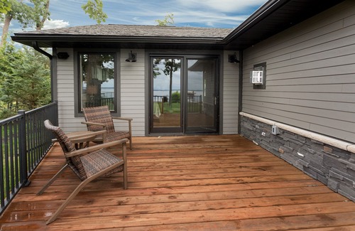 Nisswa Cabin | Spectacular New Lakefront Home On Main Gull Lake With Bunkhouse - Sleeps 14