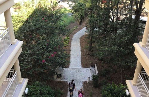 Daufuskie Island Villa | Spectacular ocean view from the wrap around balcony. n