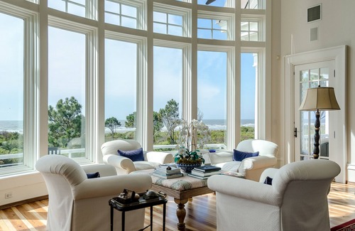 Vanderhorst Plantation House | Spectacular Oceanfront Kiawah Home With Pool And Private Boardwalk To Beach