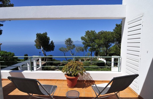 Badia Blava Villa | Spectacular Ocean Views and Sunsets. Pool and Barbecue. Golf 4 kms