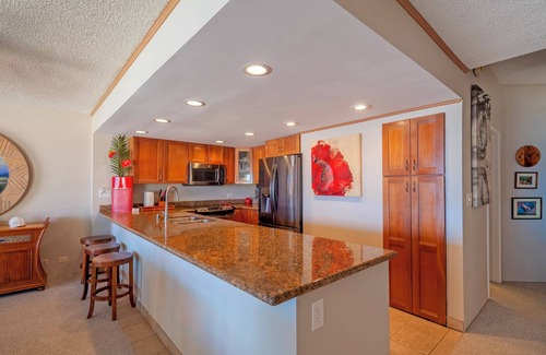 Princeville Condo | Spectacular Oceanfront Condo at Hideaways Beach, Bali Hai Views, AC all rooms