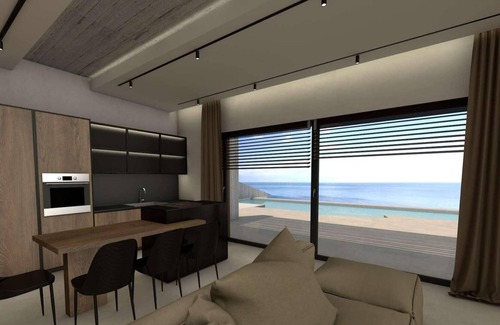 Agia Marina Villa | Spectacular sea view villa with infinity pool