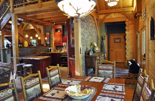 Greentown House | Spectacular Timber Frame Lodge