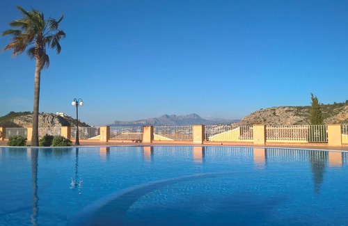 Cumbre del Sol Apartment | Spectacular views and sunsets from the terrace.