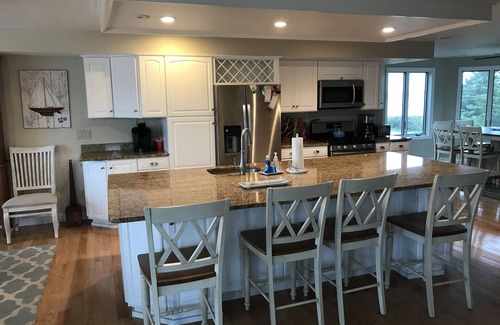 West Yarmouth House | Spectacular Waterfront Home with Private Dock and Salt Beaches