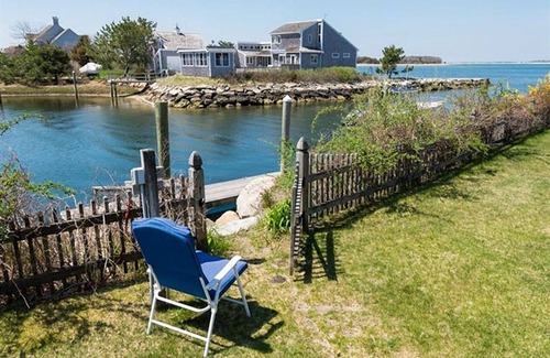 West Yarmouth House | Spectacular Waterfront Home with Private Dock and Salt Beaches