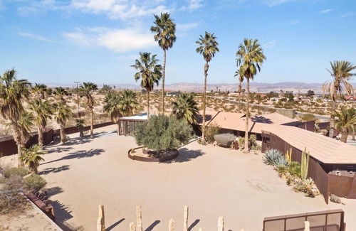 Twentynine Palms House | Spend Fall in the Desert! Unique Ranch Near Joshua Tree National Park with Private Pool!