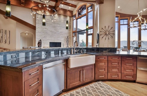Deer Valley House | Spend the Holidays Here! Immaculate home with mountain views, private hot tub, game room, theatre!