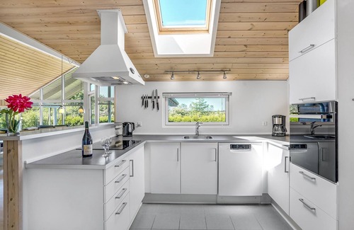 Nysted House | Spend your vacation near the cozy town of Nysted in this comfortable luxury house.