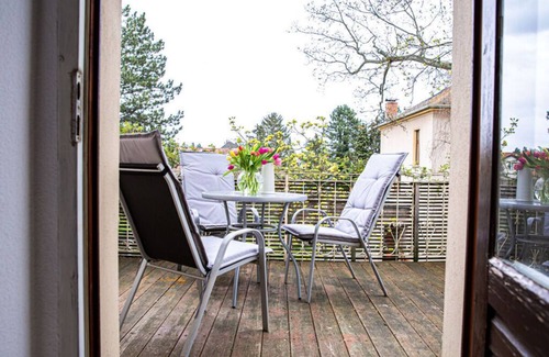 Radebeul House | "Spitzhausblick" in het Huis Felix