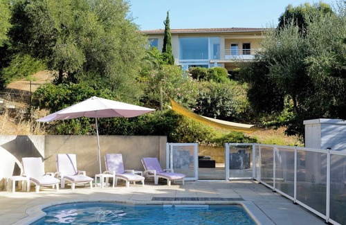 Portigliolo Villa | Splendid contemporary house with sea view - swimming pool - 3 bedrooms