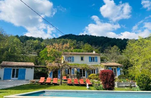 Bargemon Villa | Splendide villa 10p./4 suites/piscine/clim/paysage