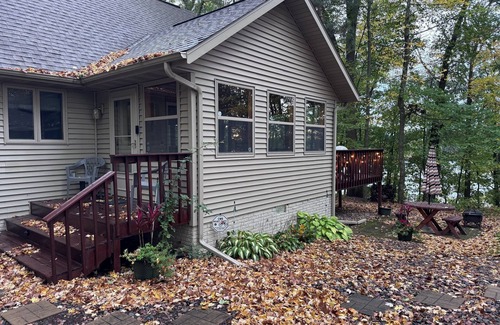 Spooner Cabin | Spooner Shores - Wooded, Lakefront Retreat