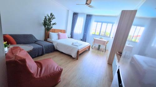 Nong Kae Apartment | Sport villa Hua Hin Room 225, Studio room with Kitchenette and pool view